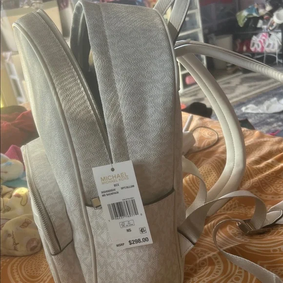 Michael Kors Beige Backpack for Men - Picture 2 of 5